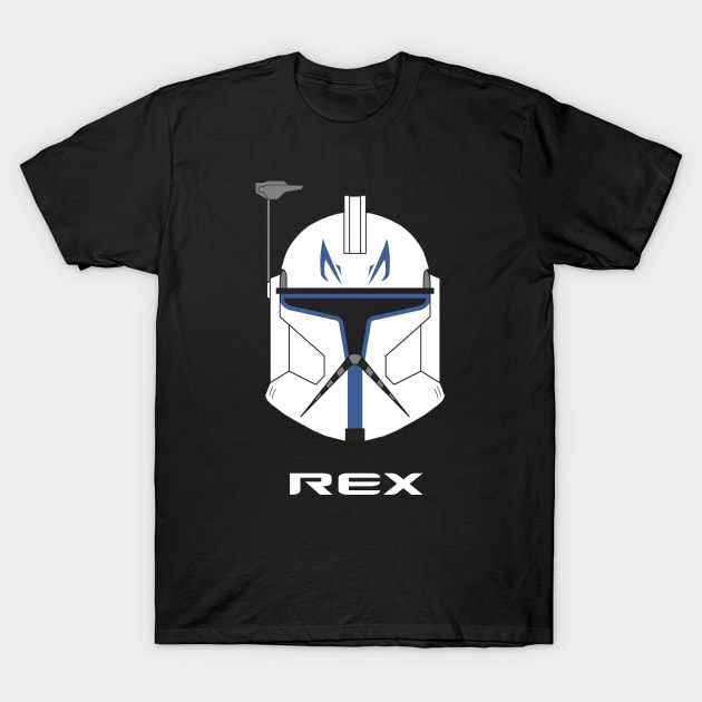 Captain Rex Phase I T-Shirt by Rubikia